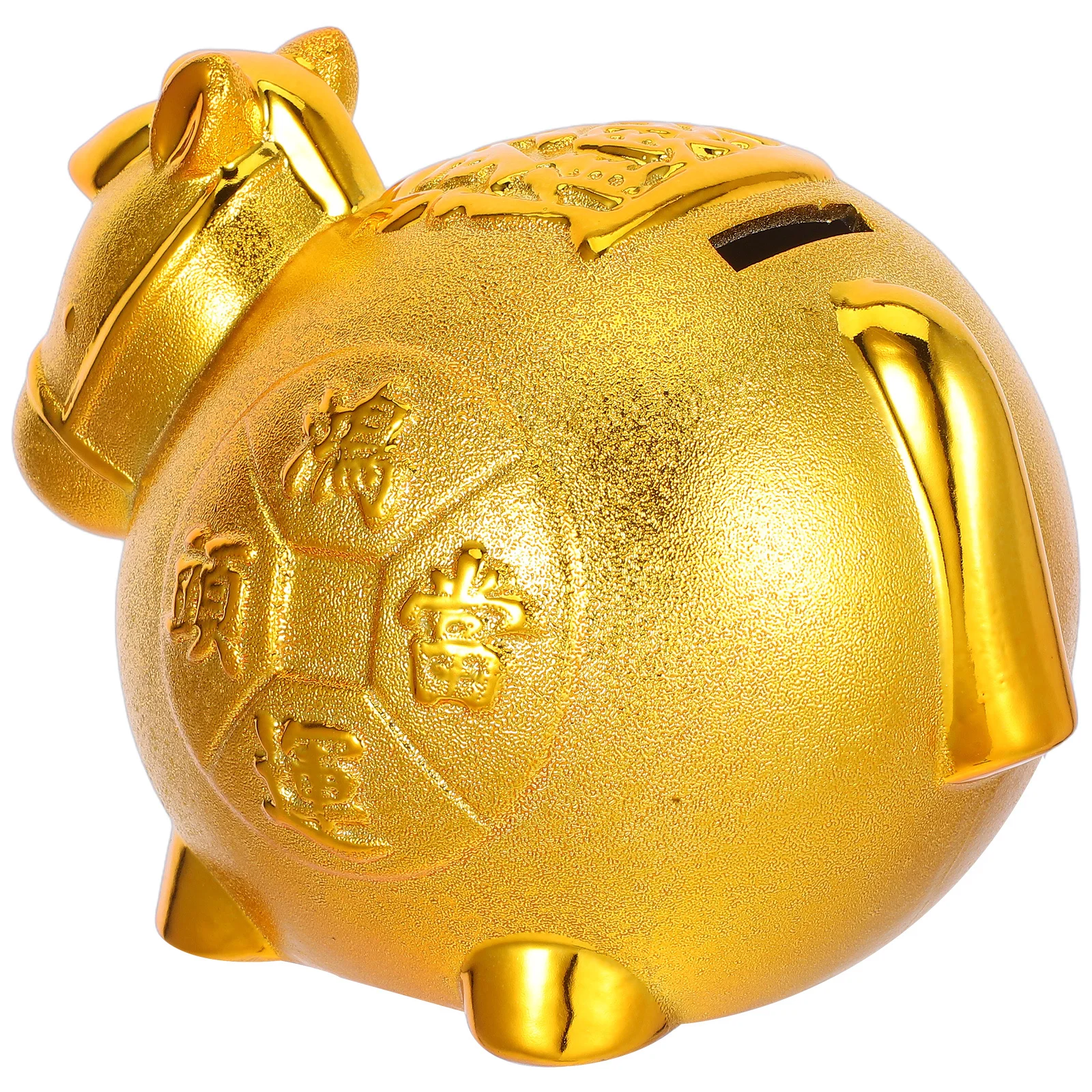 Golden Ceramic Horse Money Bank Handmade Animal Coin Holder Decorative Horse Statue Cash Saving Decor Cash Savings Box 
Golden Ceramic Horse Money Bank Handmade Animal Coin Holder Decorative Horse Statue Cash Saving Decor Cash Savings Box