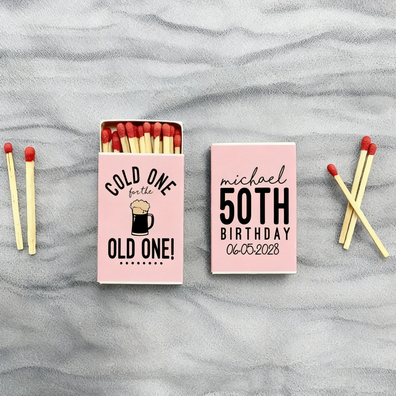 Boho Personalized Wedding Matchboxes, Custom Printed Safety Matches, Rustic Decor for Bohemian Wedding Party
Boho Personalized Wedding Matchboxes, Custom Printed Safety Matches, Rustic Decor for Bohemian Wedding Party