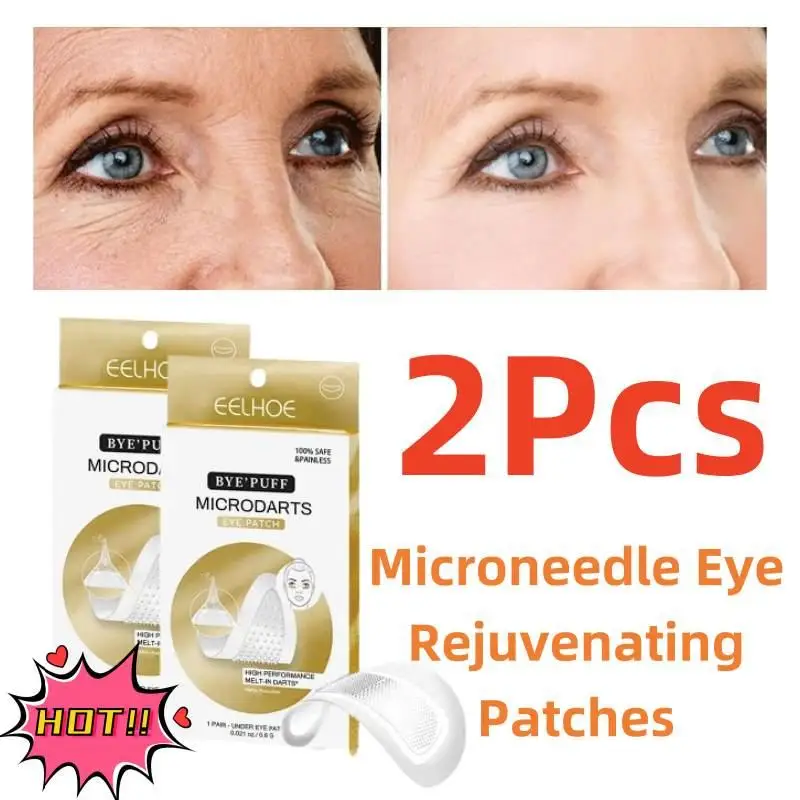 2Pcs AHyaluronic Acid Microneedle Eye Patches Mask For Anti-Aging Remove Dark Circles Moisturizing Under Eye
2Pcs AHyaluronic Acid Microneedle Eye Patches Mask For Anti-Aging Remove Dark Circles Moisturizing Under Eye