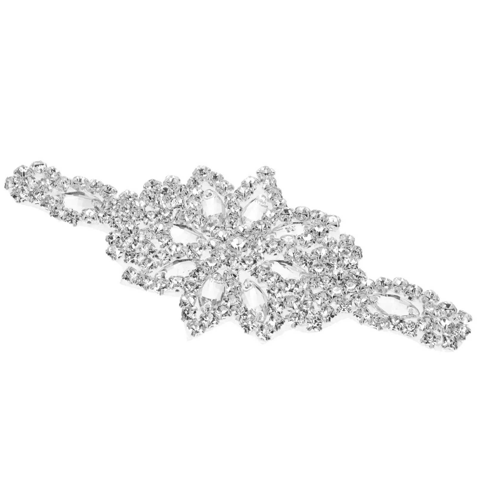 Rhinestone Applique Belt Patches Shiny Alloy Embellishment Sewing Iron On Patch for Clothing Bridal Sash Wedding Dress
Rhinestone Applique Belt Patches Shiny Alloy Embellishment Sewing Iron On Patch for Clothing Bridal Sash Wedding Dress