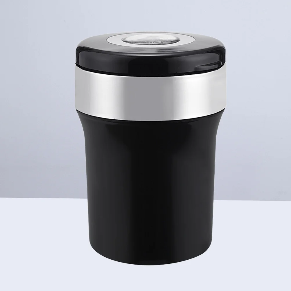 Car Cigarette Ashtray Black Retardant Stainless Steel Led Light Smokeless Portable Cylinder Cup Holder For 
Car Cigarette Ashtray Black Retardant Stainless Steel Led Light Smokeless Portable Cylinder Cup Holder For