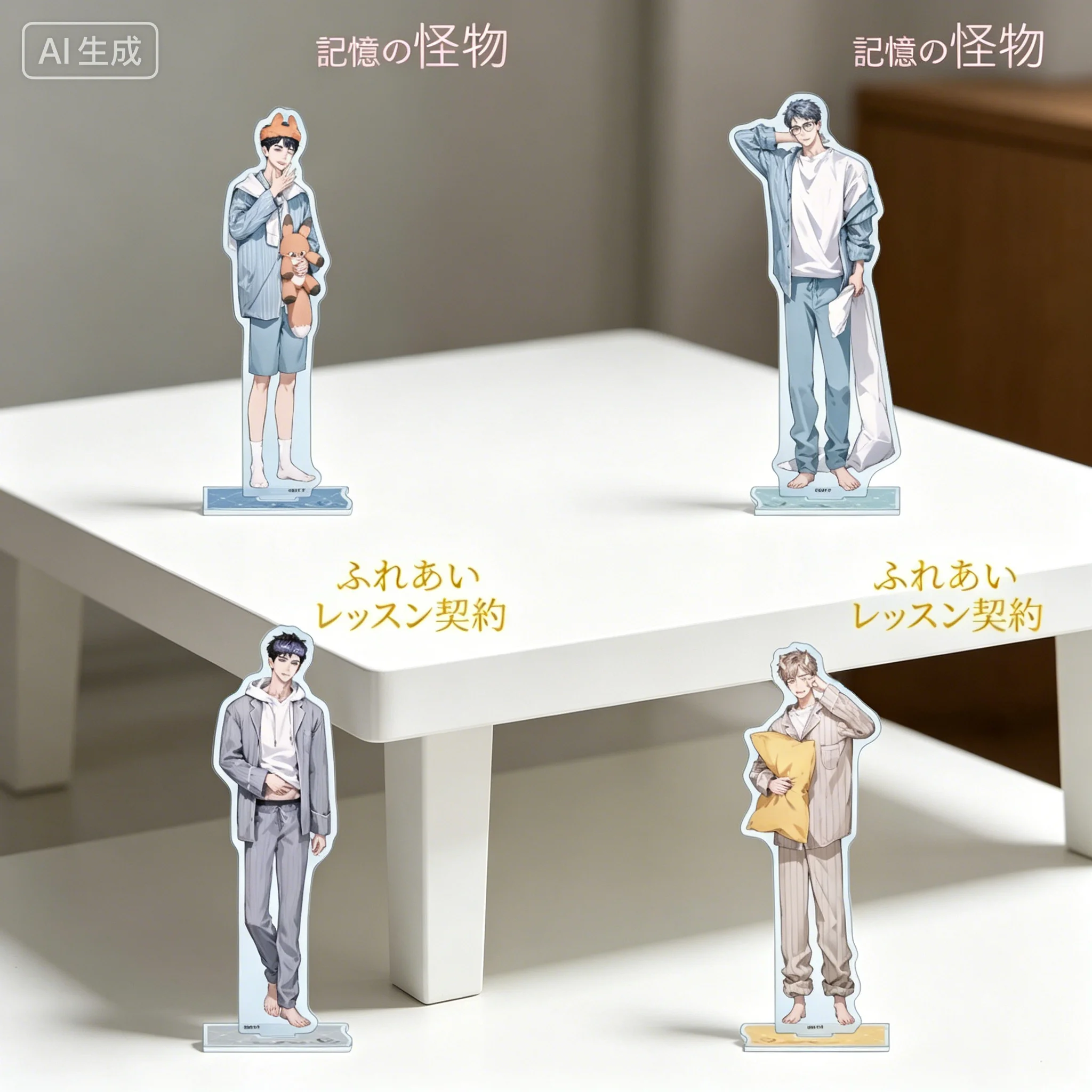 BL Works Of The Cartoonist MAE Pajamas Version Chiharu Chicheng Nobuyoshi Rikuno Yuu Kageyama Acrylic Stand Model Plate Keychain
BL Works Of The Cartoonist MAE Pajamas Version Chiharu Chicheng Nobuyoshi Rikuno Yuu Kageyama Acrylic Stand Model Plate Keychain