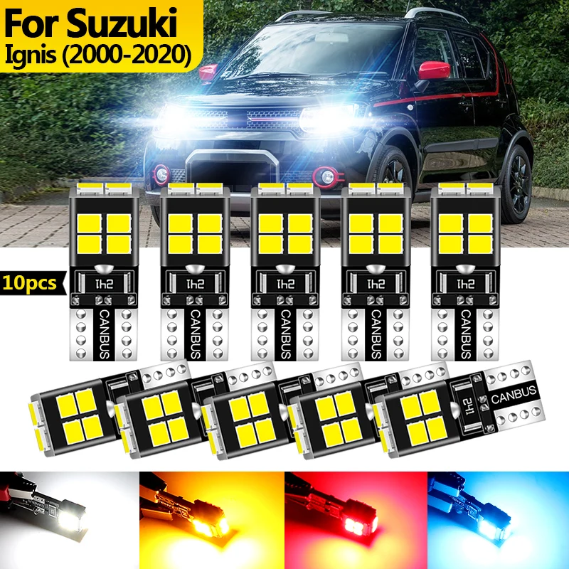 10 шт. 12 В для Suzuki Ignis 2000 2001 2002 2003-2020 светодиодный габаритный фонарь стояночная лампа W5W T10 194 Canbus автомобильные аксессуары
10 шт. 12 В для Suzuki Ignis 2000 2001 2002 2003-2020 светодиодный габаритный фонарь стояночная лампа W5W T10 194 Canbus автомобильные аксессуары
