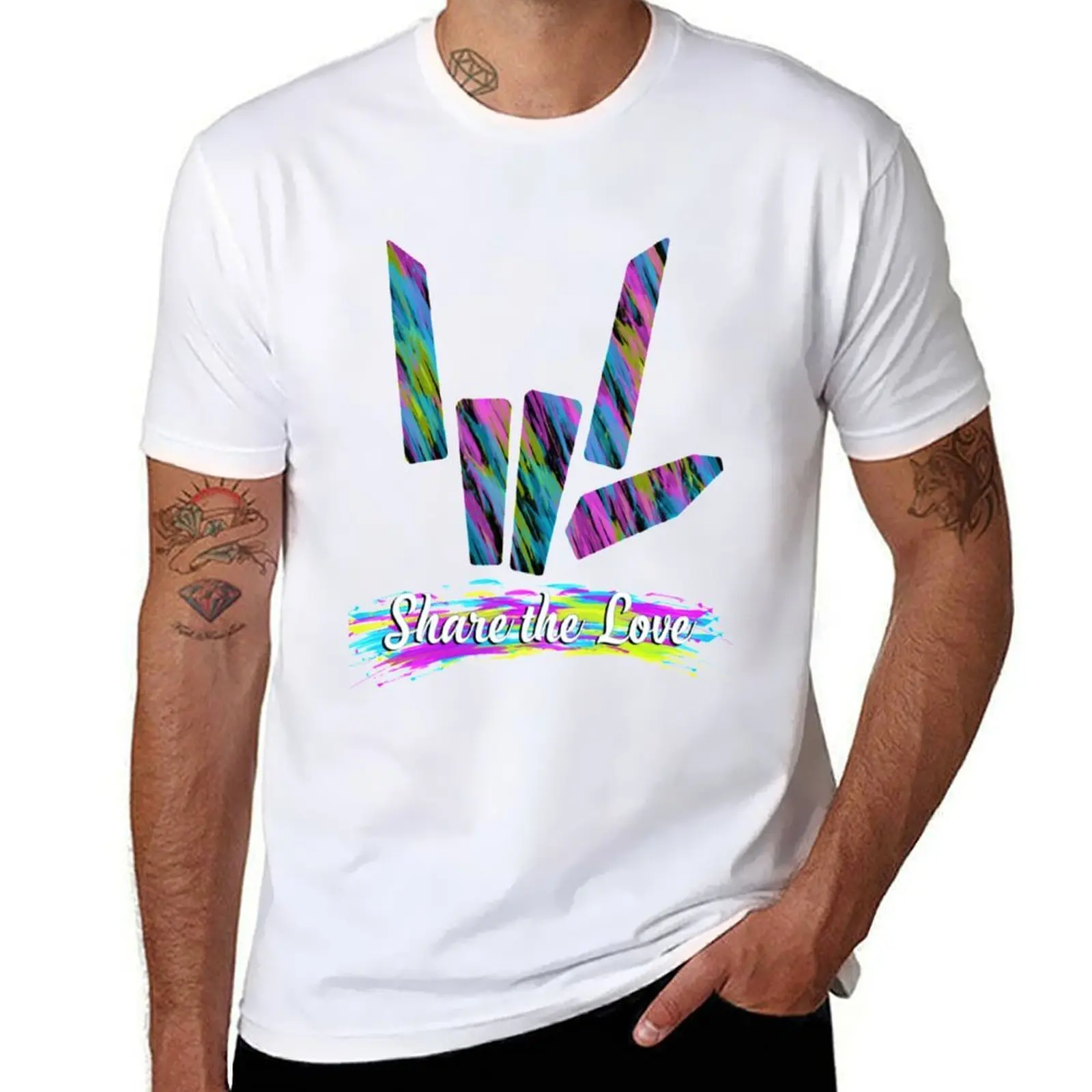 SHARE THE LOVE T-Shirt t shirts for man cotton funny t shirts designer T-Shirt
SHARE THE LOVE T-Shirt t shirts for man cotton funny t shirts designer T-Shirt