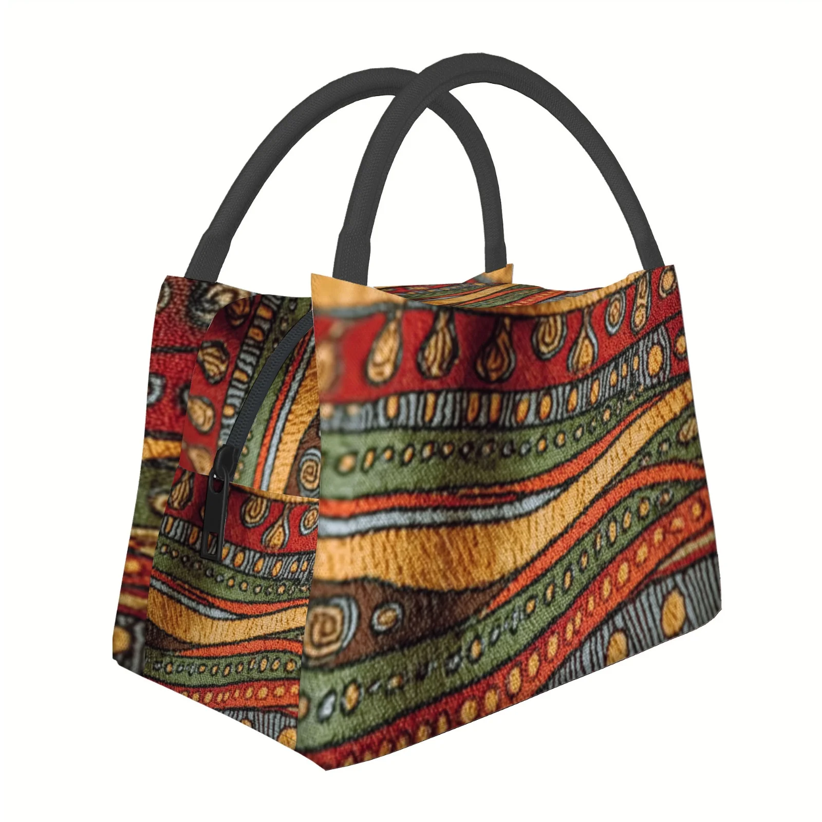 Colorful Patterned Fabric Design Printed Thermal Bag Insulated Bag, No Food Contact, Suitable for Home, Restaurant, Office
Colorful Patterned Fabric Design Printed Thermal Bag Insulated Bag, No Food Contact, Suitable for Home, Restaurant, Office