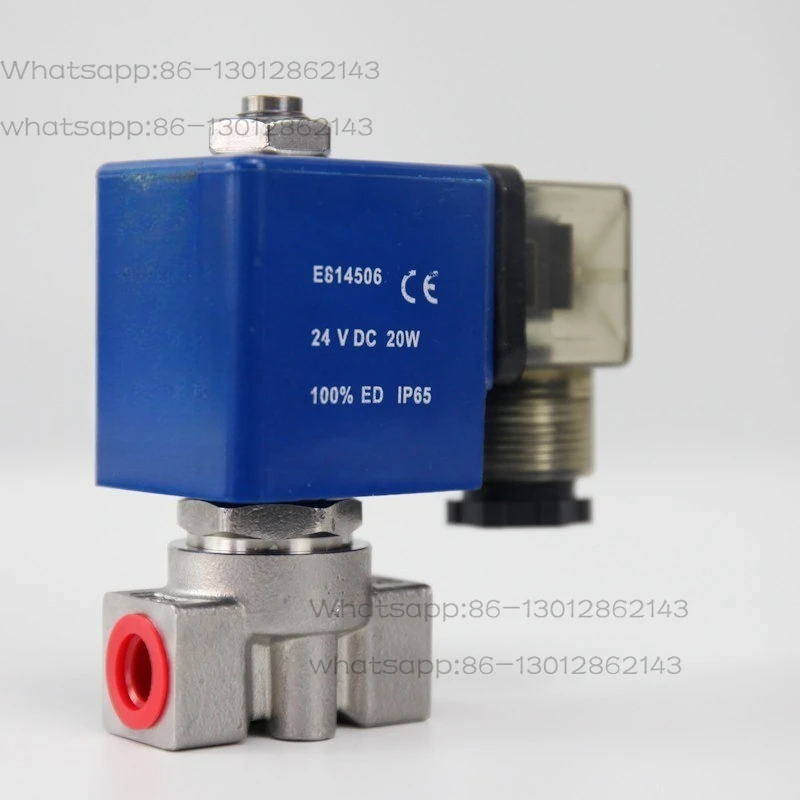 100 kg stainless steel high pressure solenoid valve for water gas/high pressure cut-off valve/humidifier solenoid valve
100 kg stainless steel high pressure solenoid valve for water gas/high pressure cut-off valve/humidifier solenoid valve