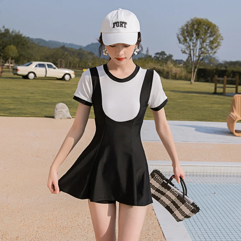 wisuwore Summer Split Swimsuit Women Two Piece Swimsuit Strap Dress Short Sportswear Solid Sexy Freestanding Boxers Swimsuit
wisuwore Summer Split Swimsuit Women Two Piece Swimsuit Strap Dress Short Sportswear Solid Sexy Freestanding Boxers Swimsuit