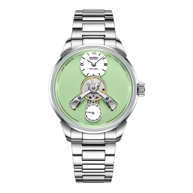 MARK FAIRWHALE Mens Mechanical Automatic Wristwatch FW-6039 Hollow Out Movement Power Reserve Function Male Watch
MARK FAIRWHALE Mens Mechanical Automatic Wristwatch FW-6039 Hollow Out Movement Power Reserve Function Male Watch