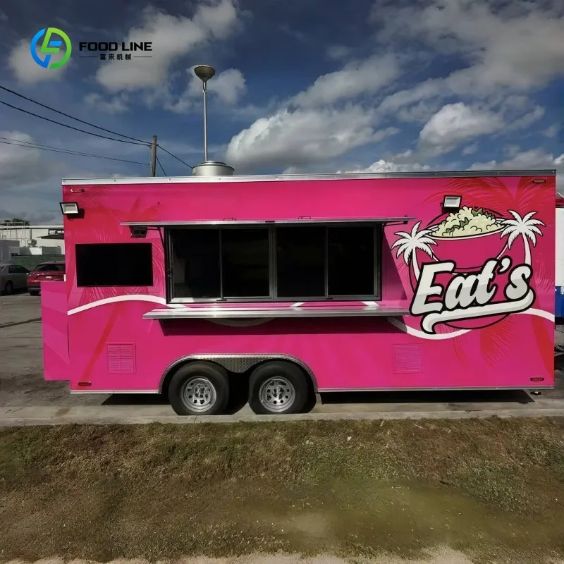 20ft Full Catering Equipment Food Truck Hot Dog Cart USA Customized Food Trailer with Full Restaurant Kitchen Equipment
20ft Full Catering Equipment Food Truck Hot Dog Cart USA Customized Food Trailer with Full Restaurant Kitchen Equipment