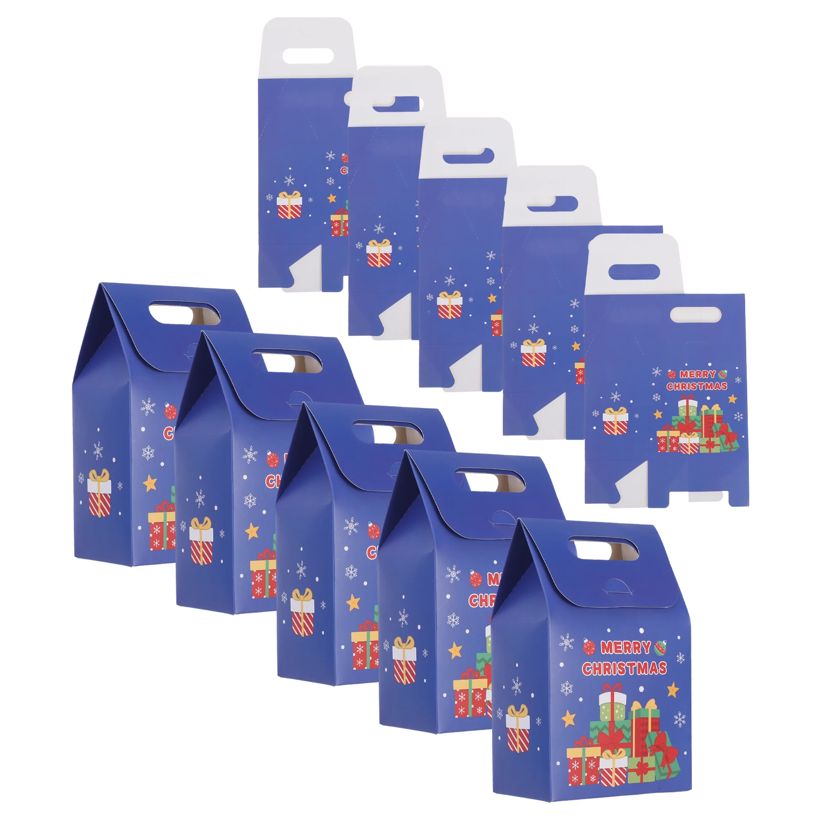 10 Pcs Christmas Gift Boxes Cookie Snowflake Candy Favors Holiday Treat Bags Present Packing Xmas Goodie Boxes Bakery Packaging
10 Pcs Christmas Gift Boxes Cookie Snowflake Candy Favors Holiday Treat Bags Present Packing Xmas Goodie Boxes Bakery Packaging