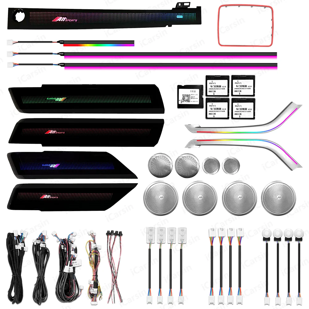 ICarsin Upgrade Symphony LED Car Interior Ambient Lighting For Land Rover Range Rover Sport 2013-2022 Decoration Accessories
ICarsin Upgrade Symphony LED Car Interior Ambient Lighting For Land Rover Range Rover Sport 2013-2022 Decoration Accessories