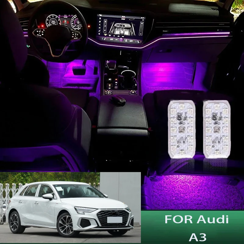 FOR Audi-a3 LED Car Interior Ambient Foot Light Atmosphere Decorative Lamps Party decoration lights Neon strips
FOR Audi-a3 LED Car Interior Ambient Foot Light Atmosphere Decorative Lamps Party decoration lights Neon strips