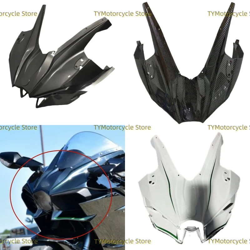 Motorcycle Front Upper Fairing Headlight Cowl Nose Panlel Cowl Fit For Kawasaki H2 2015 2016 2017 2018 2019 2020 2021 2022 2023
Motorcycle Front Upper Fairing Headlight Cowl Nose Panlel Cowl Fit For Kawasaki H2 2015 2016 2017 2018 2019 2020 2021 2022 2023