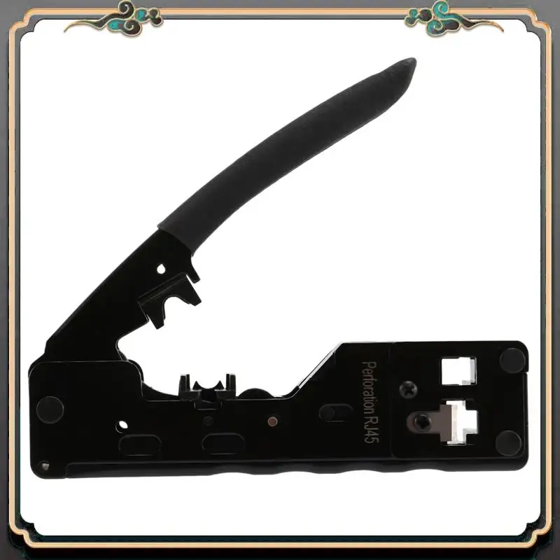 Reliable-3X Cat5 Cat6 Cat7 Pass Through Crimper For RJ45 RJ12 RJ11 Network Connectors Modular Plugs Ethernet Cables EZ Crimp Too
Reliable-3X Cat5 Cat6 Cat7 Pass Through Crimper For RJ45 RJ12 RJ11 Network Connectors Modular Plugs Ethernet Cables EZ Crimp Too