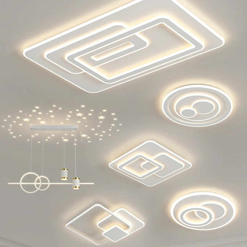 Dimmable Light Square Round Ceiling Lamp Modern Simple LED Bedroom Living Room Lighting Decoration Indoor Ceiling Light
Dimmable Light Square Round Ceiling Lamp Modern Simple LED Bedroom Living Room Lighting Decoration Indoor Ceiling Light