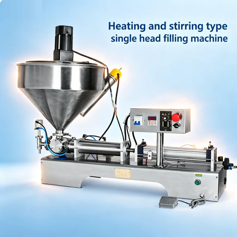Hot Selling Quality Heating and Stirring Filling Range Paste Filling Machines Wine Bottle Water Cream Filling Machine
Hot Selling Quality Heating and Stirring Filling Range Paste Filling Machines Wine Bottle Water Cream Filling Machine