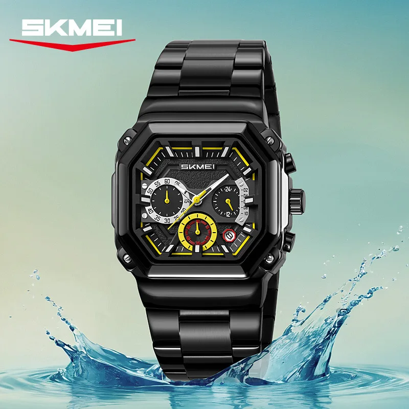 SKMEI Fashion Multifunctional Small Three-Hand Quartz Watch, Men's Business Casual Waterproof Watch
SKMEI Fashion Multifunctional Small Three-Hand Quartz Watch, Men's Business Casual Waterproof Watch