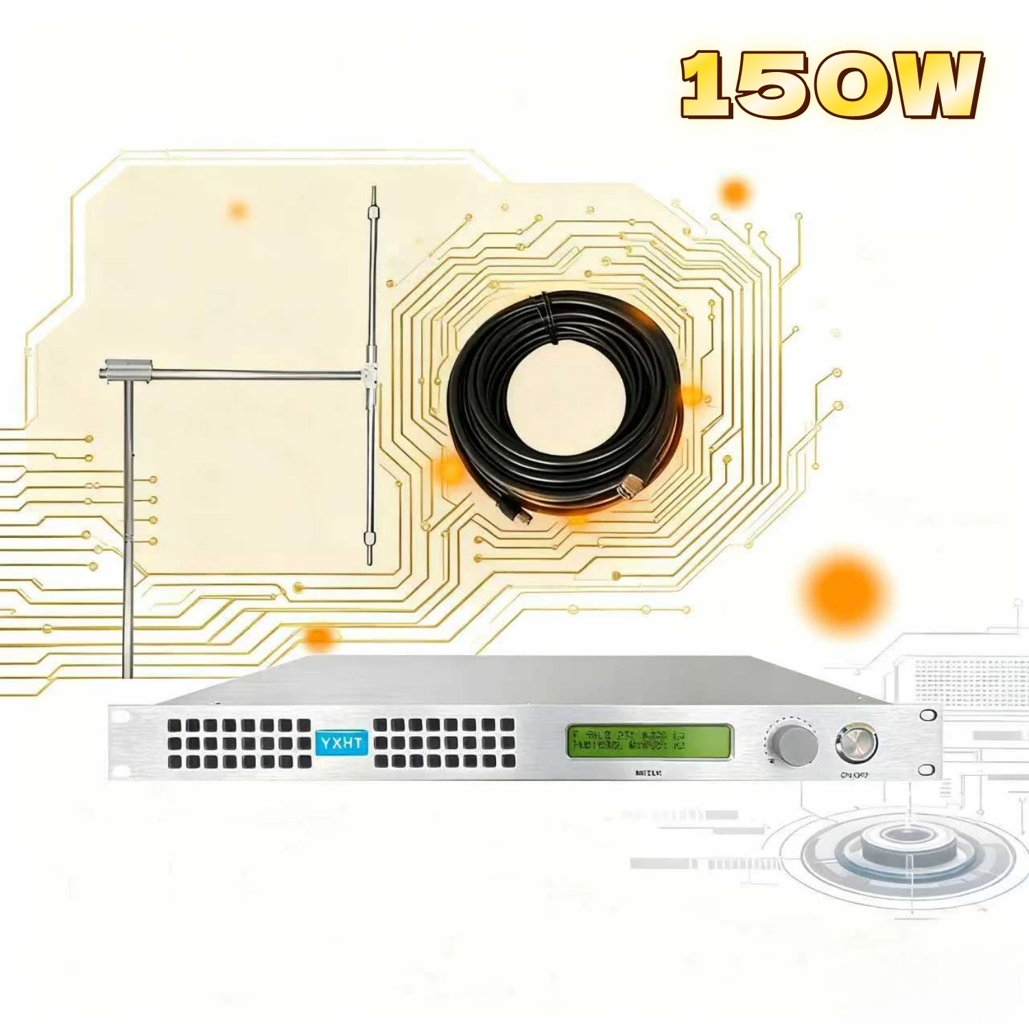TC- Low-Power YXHT 150W FM Transmitter for Indoor Workshops & Small Group Training Sessions
TC- Low-Power YXHT 150W FM Transmitter for Indoor Workshops & Small Group Training Sessions
