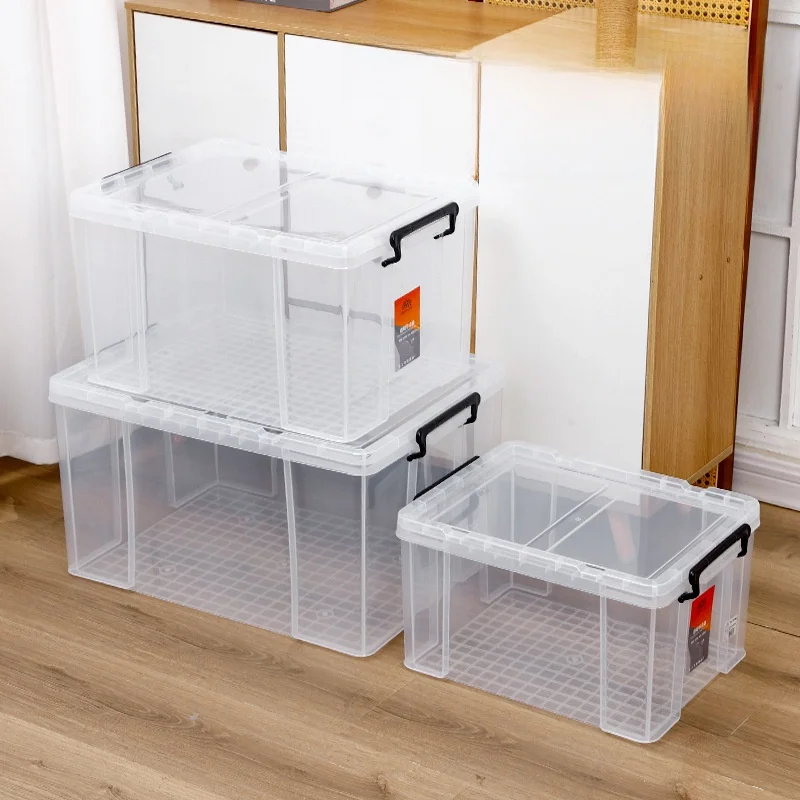 Transparent Right Angle Storage Box Extra Large Plastic Toy Organizer Clothing Sna Rotation Home Storage Box Household Orga...
Transparent Right Angle Storage Box Extra Large Plastic Toy Organizer Clothing Sna Rotation Home Storage Box Household Orga...