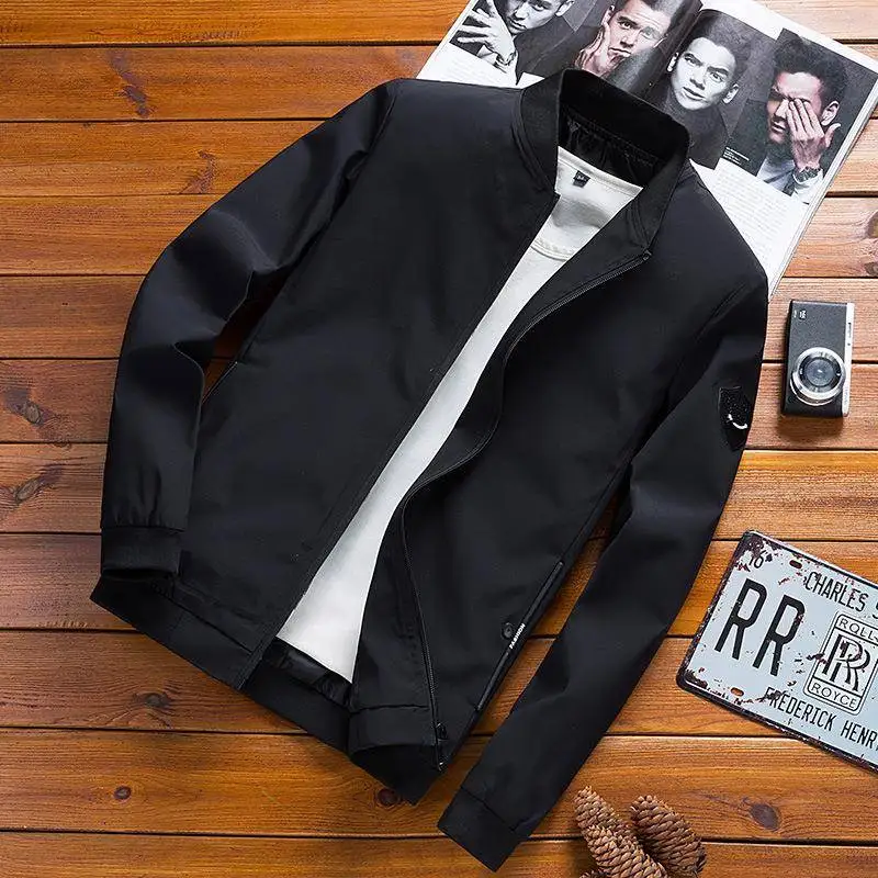 2025 Autumn New Style Men's Baseball Jacket Slim Fit Workwear Coat Fashion Urban Polyester Fiber Long Sleeve Zipper Closure
2025 Autumn New Style Men's Baseball Jacket Slim Fit Workwear Coat Fashion Urban Polyester Fiber Long Sleeve Zipper Closure