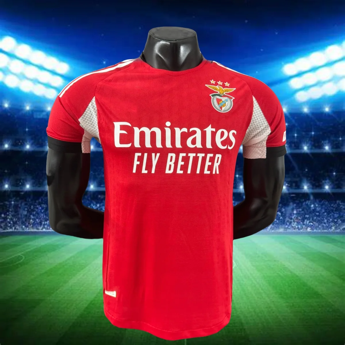 Португальский 26-й сезон Primeira Liga Benfica Fan Edition Футбольная майка с короткими рукавами Специальное памятное издание Джерси
Португальский 26-й сезон Primeira Liga Benfica Fan Edition Футбольная майка с короткими рукавами Специальное памятное издание Джерси