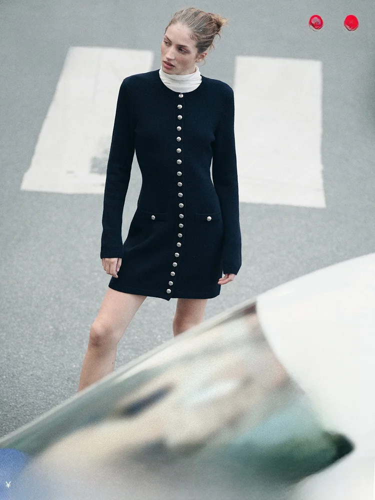 H&M Весенняя женская вязаная кофта с пуговицами спереди, длинными рукавами, приталенного кроя, из смесовой шерсти, повседневная, для города и офиса
H&M Весенняя женская вязаная кофта с пуговицами спереди, длинными рукавами, приталенного кроя, из смесовой шерсти, повседневная, для города и офиса