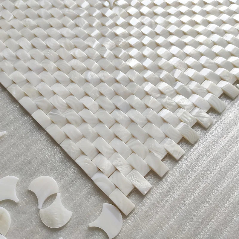 30x30cm White Tile Woven Convex Shell Mosaic Tile 3.6mm Bathroom Bathroom Balcony Bedroom Background Wall
30x30cm White Tile Woven Convex Shell Mosaic Tile 3.6mm Bathroom Bathroom Balcony Bedroom Background Wall