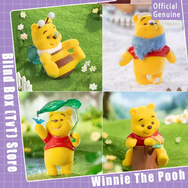 Подлинная винни-Пух, серия Happy Time, слепая коробка, флокированная милая коллекция кукол, украшение для рабочего стола, модный тренд, подарок для девочки
Подлинная винни-Пух, серия Happy Time, слепая коробка, флокированная милая коллекция кукол, украшение для рабочего стола, модный тренд, подарок для девочки