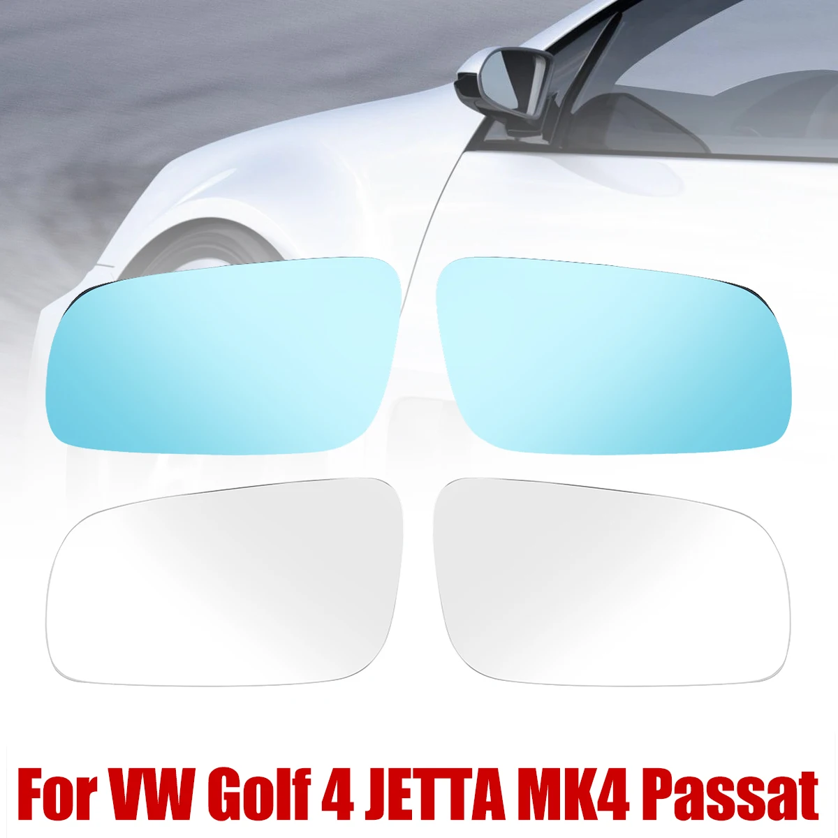 Suitable for Volkswagen GOLF 4 JETTA MK4 PASSAT B5 1997-2004 left and right wing rearview mirrors exterior heated convex mirrors
Suitable for Volkswagen GOLF 4 JETTA MK4 PASSAT B5 1997-2004 left and right wing rearview mirrors exterior heated convex mirrors