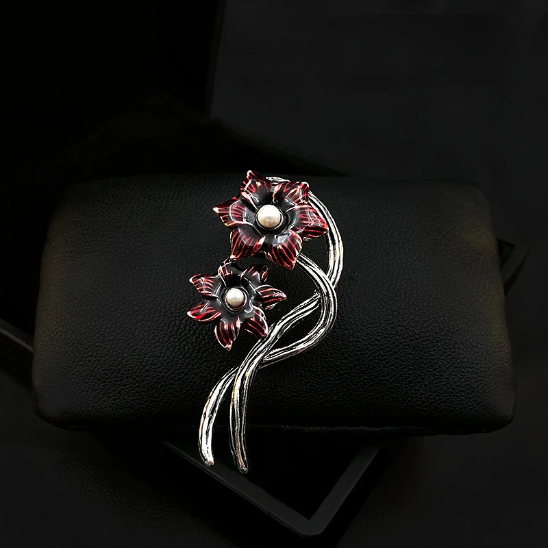 Vintage Flower Brooch Women's High-End Elegant Corsage All Match Luxury Suit Pins Accessories Pearl Jewelry Wedding Party Gifts
Vintage Flower Brooch Women's High-End Elegant Corsage All Match Luxury Suit Pins Accessories Pearl Jewelry Wedding Party Gifts