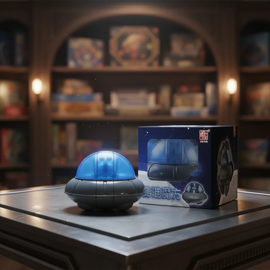 Fanxin UFO Cube Irregular Shape Speed Puzzle Cube Durable ABS Plastic Challenging Brain Teaser for Gift and Competition
Fanxin UFO Cube Irregular Shape Speed Puzzle Cube Durable ABS Plastic Challenging Brain Teaser for Gift and Competition