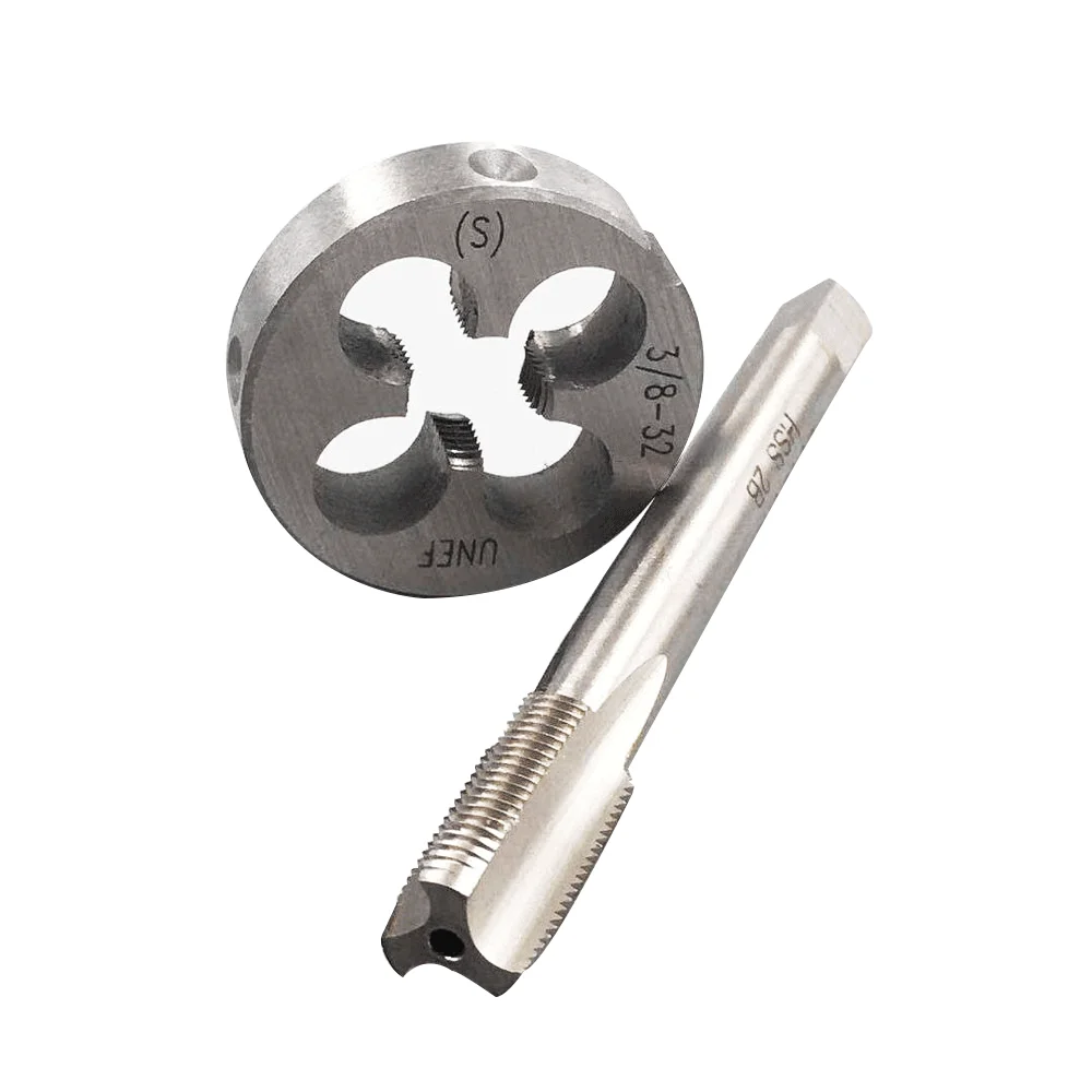 3/8-32UNEF 3/8”-32 UNEF 3/8-32 HSS Tap And Die Set,UNEF Machine Thread Tap And UNEF Round Thread
3/8-32UNEF 3/8”-32 UNEF 3/8-32 HSS Tap And Die Set,UNEF Machine Thread Tap And UNEF Round Thread