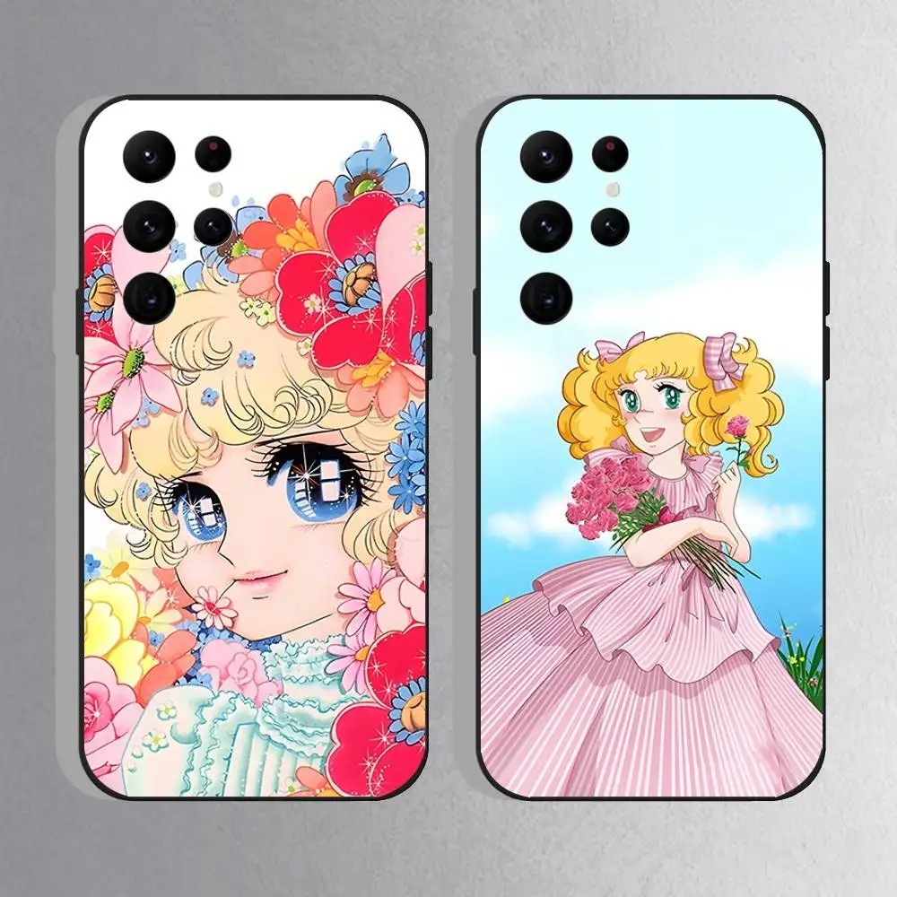 Candy Candy Anime Phone Case For Samsung S25,S24 Ultra,S20,S30 plus,S22 Plus,S23,Ultra 5G Silicone Black Shell 
Candy Candy Anime Phone Case For Samsung S25,S24 Ultra,S20,S30 plus,S22 Plus,S23,Ultra 5G Silicone Black Shell