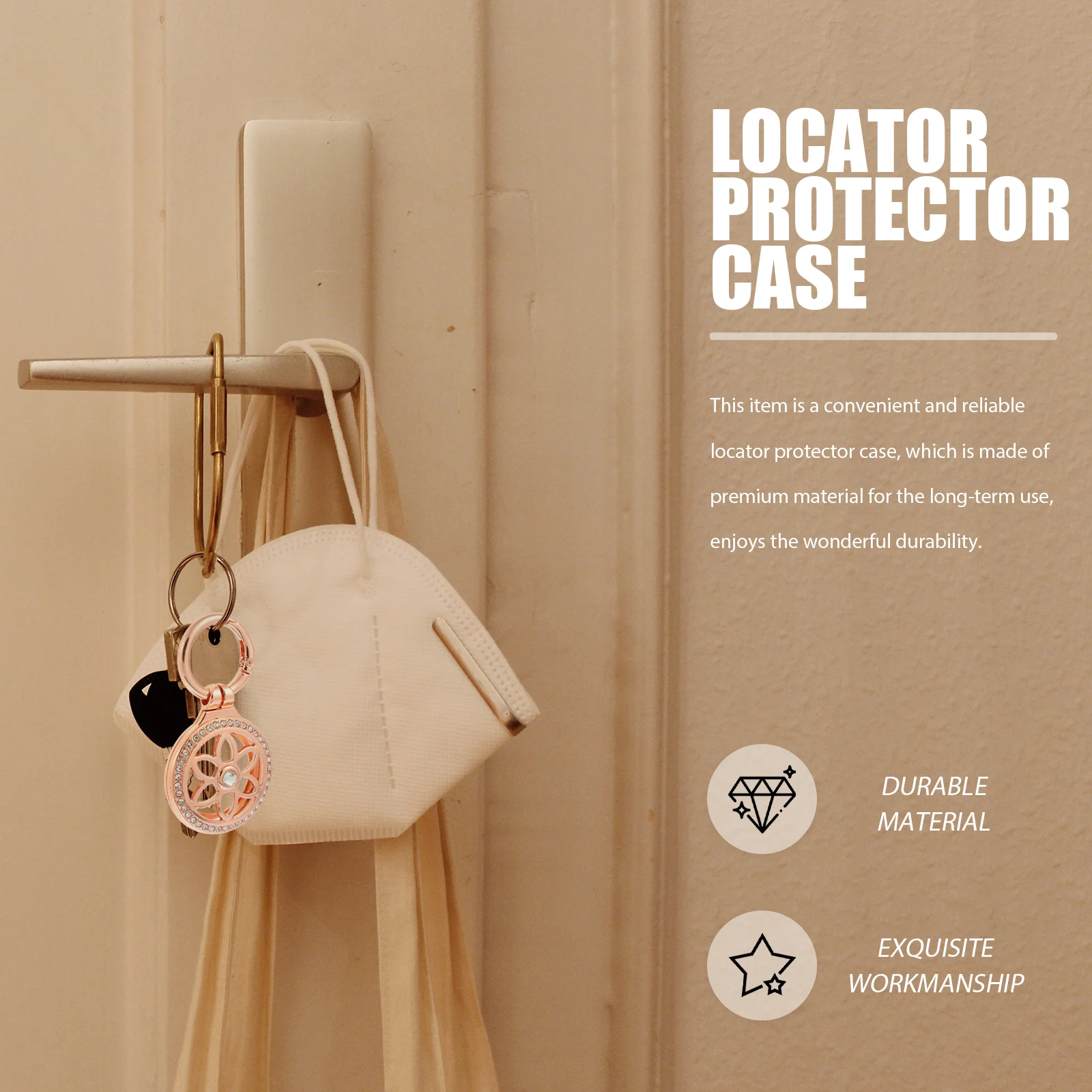 Anti-loss Keychain Holder Cute Small Shockproof Case Protective Cover Accessory Metal Pet Protector
Anti-loss Keychain Holder Cute Small Shockproof Case Protective Cover Accessory Metal Pet Protector