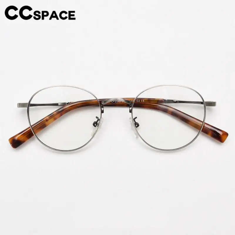 56836 Women Retro Metal Glasses Frame Men Fashion Round Optical Spectacle Frame High Quality Leopard Legs Uv400
56836 Women Retro Metal Glasses Frame Men Fashion Round Optical Spectacle Frame High Quality Leopard Legs Uv400