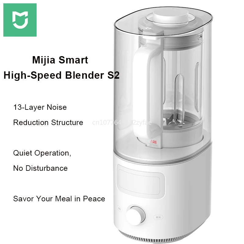 New Mijia Smart Quiet Blender S2 Machine Kitchen Blenders Mixer Juicer Food Processors Soybean Milk Machine Mixer Juicer Home
New Mijia Smart Quiet Blender S2 Machine Kitchen Blenders Mixer Juicer Food Processors Soybean Milk Machine Mixer Juicer Home