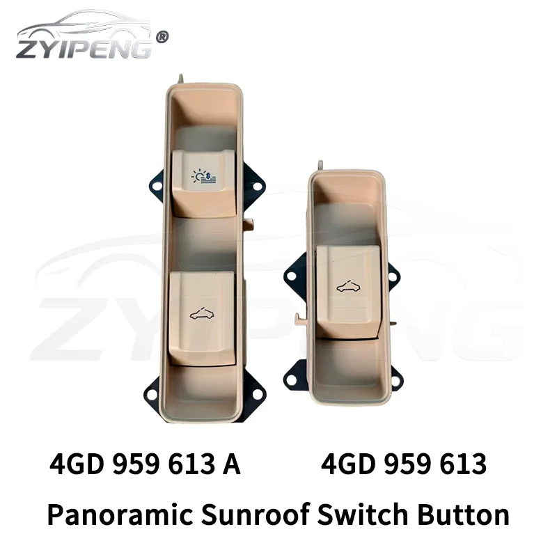 Panoramic Sunroof switch adjustment button 4GD959613A 4GD959613 Beige For Audi A6 C7 A4L B9 A5 A7 Q2 Q5 4G0959613A 4G0959613
Panoramic Sunroof switch adjustment button 4GD959613A 4GD959613 Beige For Audi A6 C7 A4L B9 A5 A7 Q2 Q5 4G0959613A 4G0959613
