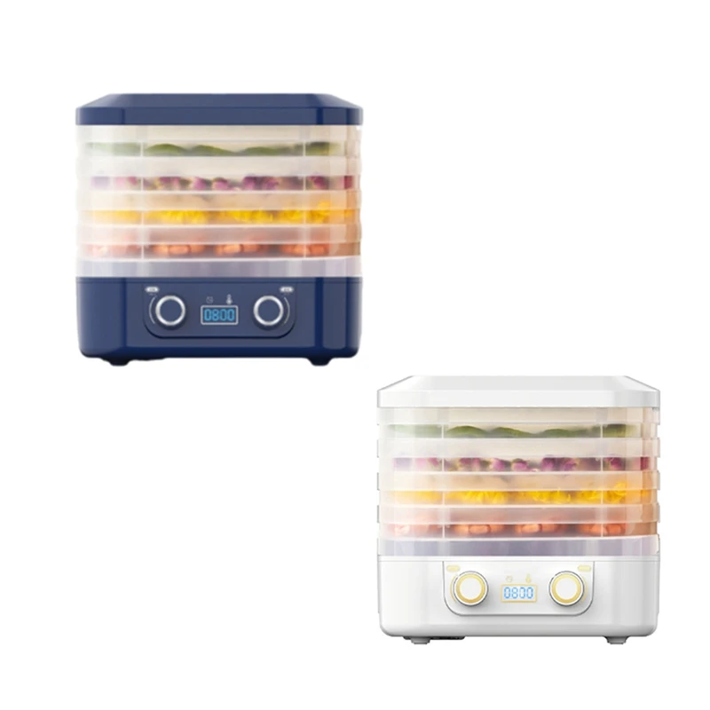 5 Layer Smart Electric Food Dryer 360° Hot Air Circulation Drying Dried Fruit Machine Food Drying Machine UK Plug
5 Layer Smart Electric Food Dryer 360° Hot Air Circulation Drying Dried Fruit Machine Food Drying Machine UK Plug