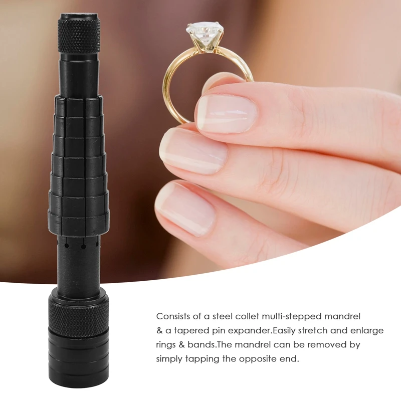 Ring Stretcher Enlarger Expander Mandrel Wedding Band Sizer Jewelry Ring Sizing Tool
Ring Stretcher Enlarger Expander Mandrel Wedding Band Sizer Jewelry Ring Sizing Tool