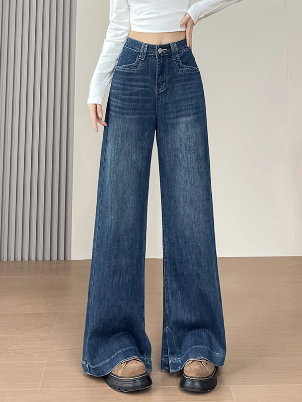 plus Size American Retro Straight Leg Jeans High Waist Loose Slimming Casual Floor Length Wide Leg Pants Women's Fashion
plus Size American Retro Straight Leg Jeans High Waist Loose Slimming Casual Floor Length Wide Leg Pants Women's Fashion