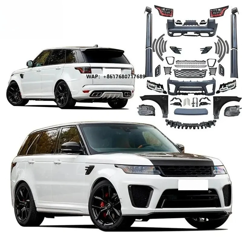 Newest Facelift Conversion Body Kit for Range Rover Sport L494 2014-2017 Upgrade to 2020 Svr Style Hood Bumper Led Headlight
Newest Facelift Conversion Body Kit for Range Rover Sport L494 2014-2017 Upgrade to 2020 Svr Style Hood Bumper Led Headlight