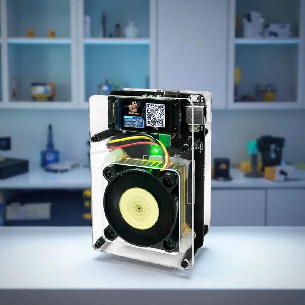 Lucky Miner NMAxe Bitcoin Digital Currency Official Ultra Edition BM1366 500 GH/s with Display Screen Standalone Mining Rig
Lucky Miner NMAxe Bitcoin Digital Currency Official Ultra Edition BM1366 500 GH/s with Display Screen Standalone Mining Rig