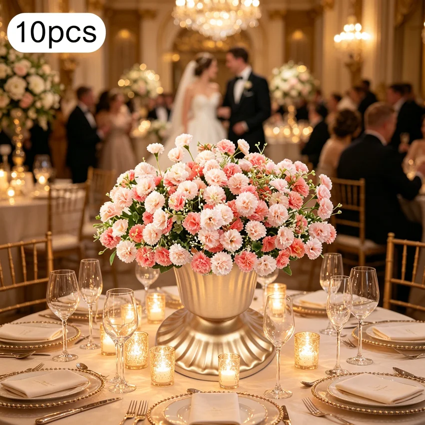 Bymaocar 10Pcs Wedding Flower Vase 8.8CM Gold Small Vase Table Vase Set Rust Proof Iron Metal Vase Hand Welded Sturdy Durable for Wedding Party Table Decoration Fit Various Bouquets Easy Match Home Dining Room Centerpiece
Bymaocar 10Pcs Wedding Flower Vase 8.8CM Gold Small Vase Table Vase Set Rust Proof Iron Metal Vase Hand Welded Sturdy Durable for Wedding Party Table Decoration Fit Various Bouquets Easy Match Home Dining Room Centerpiece