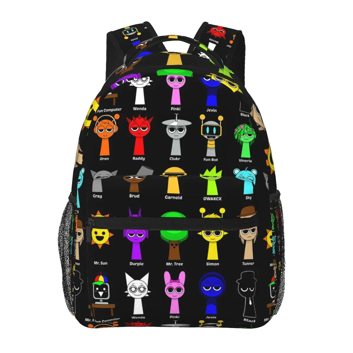 All My Sprunki Game Toys Рюкзак Рюкзак Большой вместительности Детская сумка для книг Школьная сумка Сумки на плечо для мужчин и женщин
All My Sprunki Game Toys Рюкзак Рюкзак Большой вместительности Детская сумка для книг Школьная сумка Сумки на плечо для мужчин и женщин