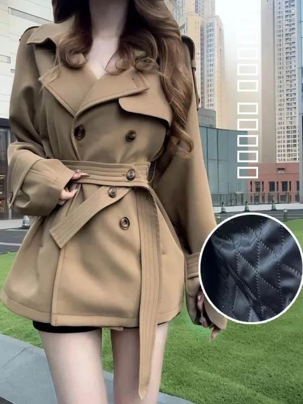 Черное короткое пальто-жакет женское весенне-осеннее, приталенное, двубортное, в стиле «сладкий и острый» (sweet-and-spicy), класса люкс, модное
Черное короткое пальто-жакет женское весенне-осеннее, приталенное, двубортное, в стиле «сладкий и острый» (sweet-and-spicy), класса люкс, модное