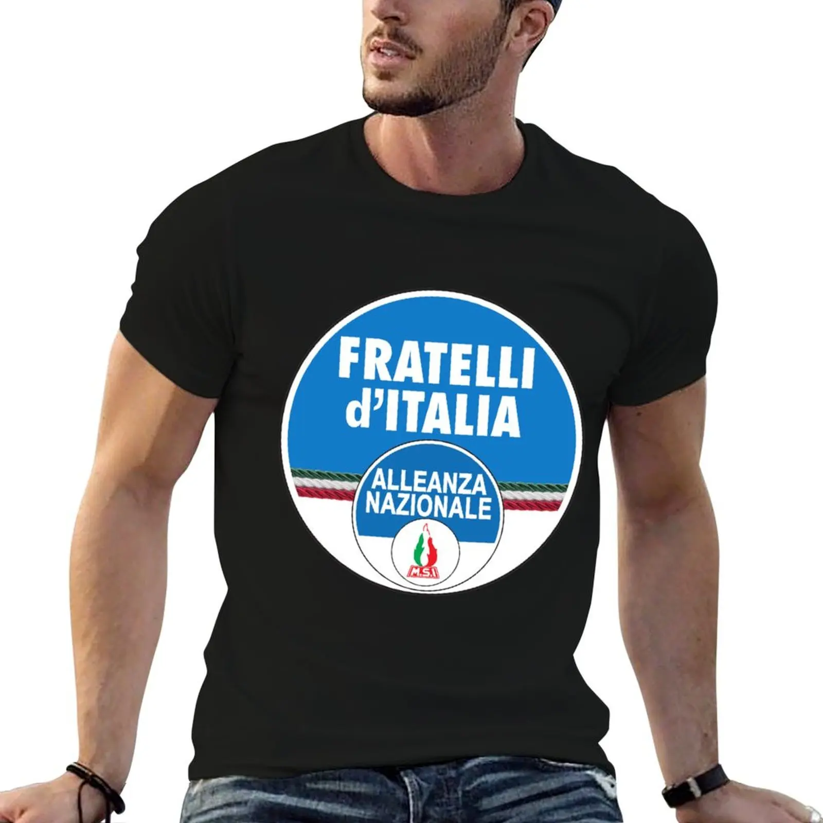 (Brothers package d'Italia Italy shirts men ) T-Shirt t-shirt black man for Fratelli t for cotton of man plain casual
(Brothers package d'Italia Italy shirts men ) T-Shirt t-shirt black man for Fratelli t for cotton of man plain casual