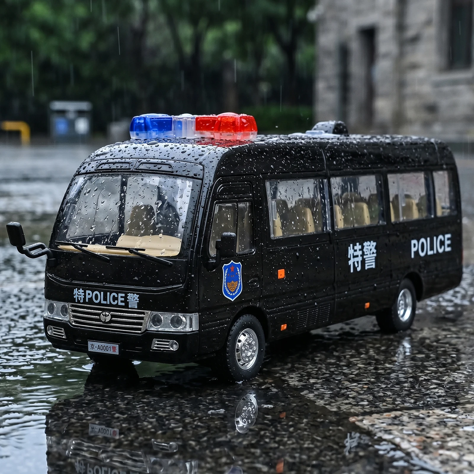 1:24 Coaster Public Security Police Modified Version Minibus Alloy Metal Diecast Model Car Simulation Home Trendy Present
1:24 Coaster Public Security Police Modified Version Minibus Alloy Metal Diecast Model Car Simulation Home Trendy Present