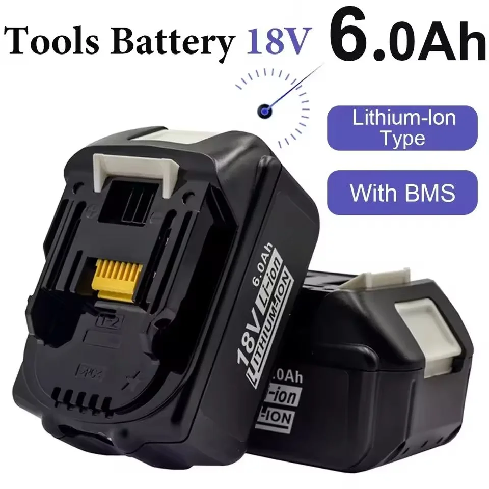 Top! Latest Upgraded Battery BL1860 for Makita 18V Battery 6.0ah Rechargeable Replacement BL1840 BL1850 Li-Ion for makita 18v
Top! Latest Upgraded Battery BL1860 for Makita 18V Battery 6.0ah Rechargeable Replacement BL1840 BL1850 Li-Ion for makita 18v