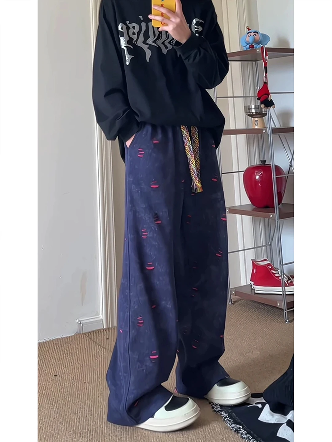 Ay Cleanfit мужские повседневные брюки осенние модные брендовые американские ретро прямые драпированные брюки свободного покроя удобные повседневные брюки
Ay Cleanfit мужские повседневные брюки осенние модные брендовые американские ретро прямые драпированные брюки свободного покроя удобные повседневные брюки