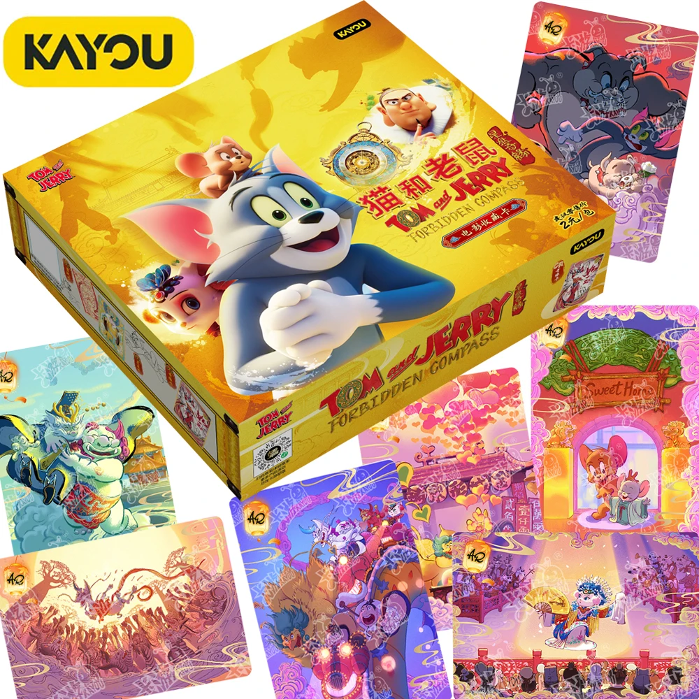 Genuine Kayou Tom and Jerry Collection Cards Traditional Paper Cuttings Art Design Animated Movie Characters Cards Fans Gifts
Genuine Kayou Tom and Jerry Collection Cards Traditional Paper Cuttings Art Design Animated Movie Characters Cards Fans Gifts